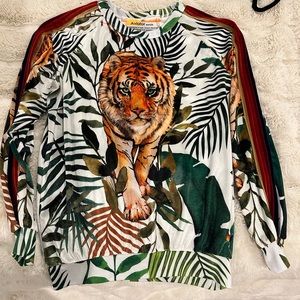 Tiger aviator nation crew neck